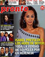 Isabel Preysler y los hijos de Miguel Boyer en Pronto