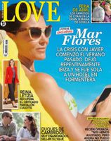 Mar Flores, protagonista de la portada de Love