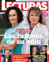 Mila Ximénez y Dulce en la portada de Lecturas
