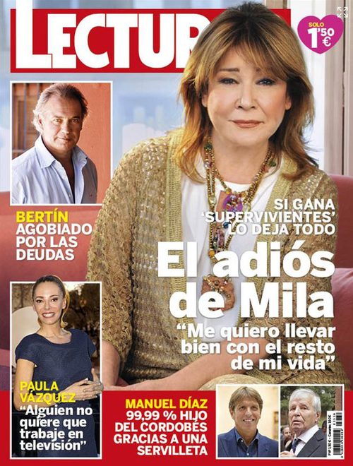 El adiós de Mila Ximénez en portada de Lecturas
