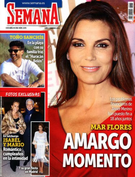 El amargo momento de Mar Flores en Semana