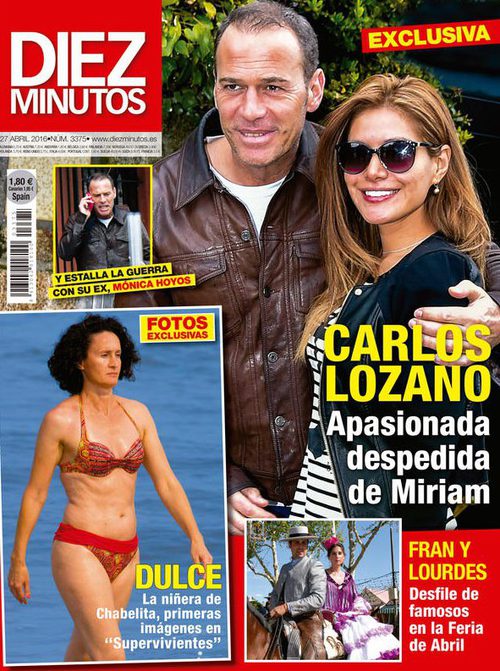 Carlos Lozano, protagonista de la portada de Diez Minutos