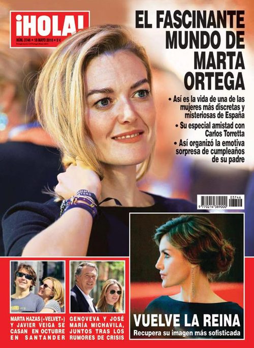 El fascinante mundo de Marta Ortega en la portada de ¡Hola!
