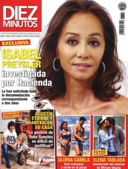 Isabel Preysler, investigada por Hacienda en Diez Minutos