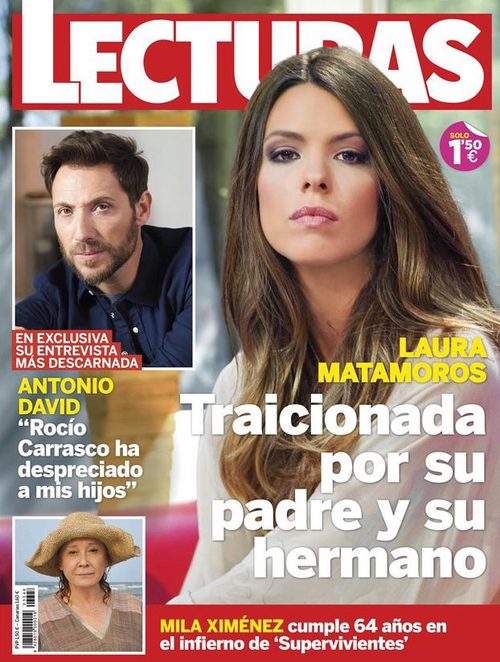 Laura Matamoros ocupa la portada de Lecturas