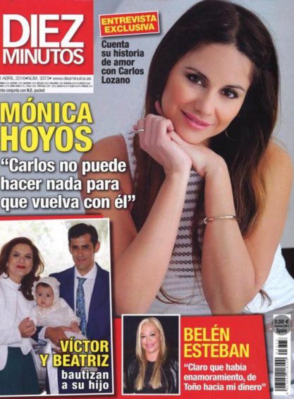 Mónica Hoyos cuenta su historia de amor con Carlos Lozano en Diez Minutos
