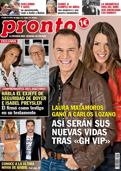 Pronto cuenta cómo Laura Matamoros ganó a Carlos Lozano