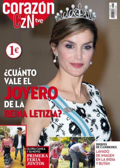 La Reina Letizia, protagonista de la portada de Corazón