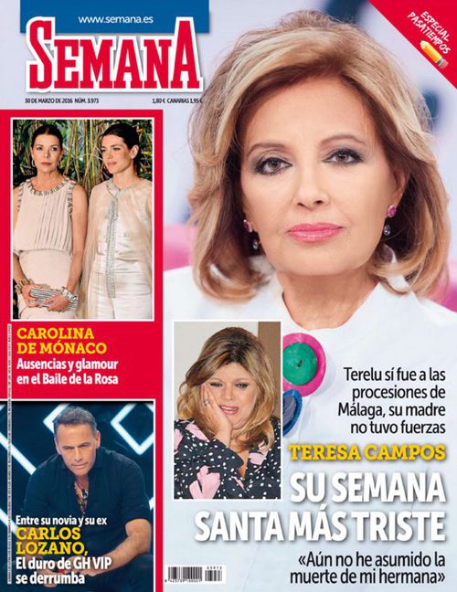 La Semana Santa más triste de Teresa Campos en Semana