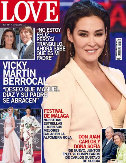 Vicky Martín Berrocal protagoniza la portada de Love