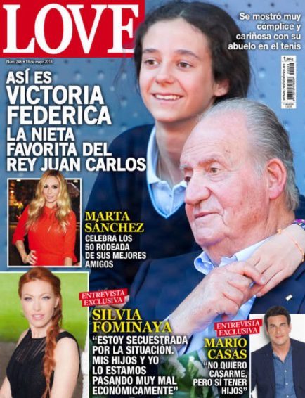 Así es Victoria Federica, la nieta del Rey Juan Carlos en Love