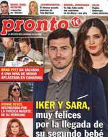 La felicidad de Sara Carbonero e Iker Casillas en la portada de Pronto