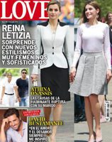 Los nuevos estilismos de la Reina Letizia en la portada de Love