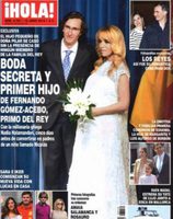La boda secreta de Fernando Gómez-Acebo en la portada de ¡Hola!