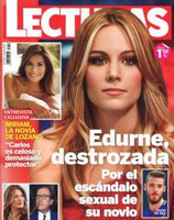 Edurne, protagonista de la portada de Lecturas