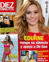 Edurne protagoniza la portada de Diez Minutos