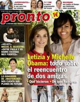 El reencuentro entre la Reina Letizia y Michelle Obama en Pronto