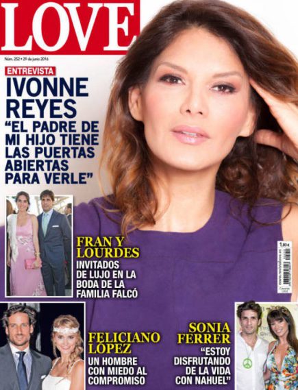 Ivonne Reyes, protagonista de la portada de Love