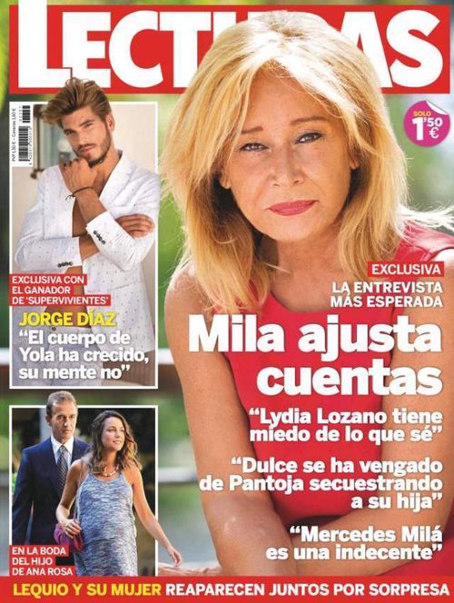 Mila Ximénez ajusta cuentas en Lecturas
