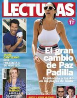 En gran cambio de Paz Padilla en la portada de la revista Lecturas