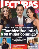Sonia Moldes asegura en Lecturas que Lequio también fue infiel a su mujer con ella