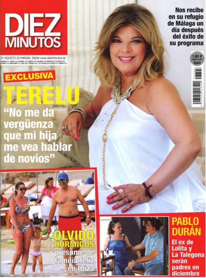 Entrevista exclusiva de Terelu Campos para la revista Diez Minutos