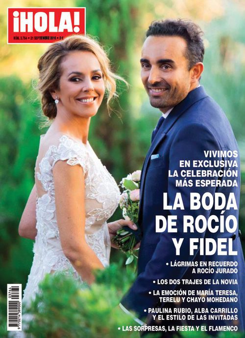 ¡Hola! cubre la boda de Rocío Carrasco y Fidel Albiac