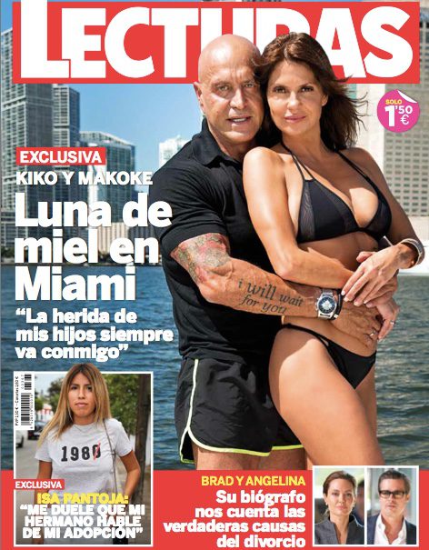 Lecturas muestra la luna de miel de Kiko Matamoros y Makoke en Miami