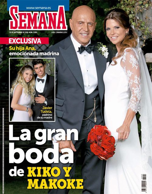 Semana entra en la gran boda de Kiko Matamoros y Makoke