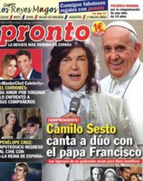 Camilo Sesto canta a dúo con el papa Francisco en Pronto
