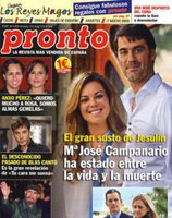 María José Campanario y Jesulín de Ubrique en la portada de Pronto
