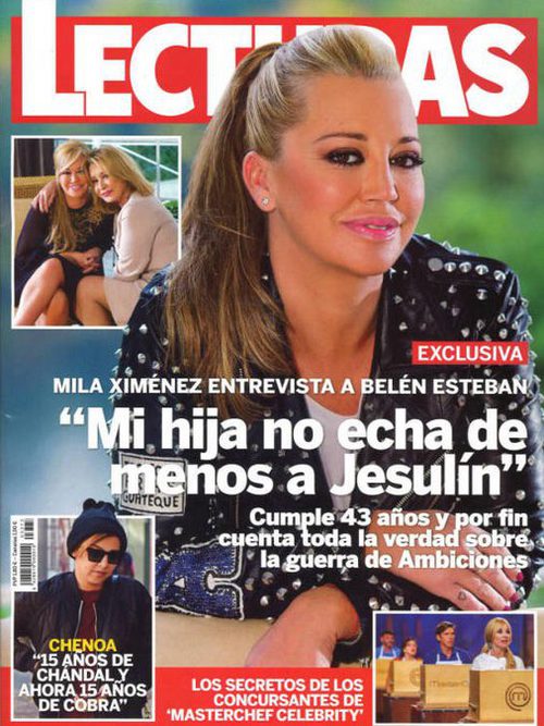Belén Esteban habla de Jesulín en Lecturas