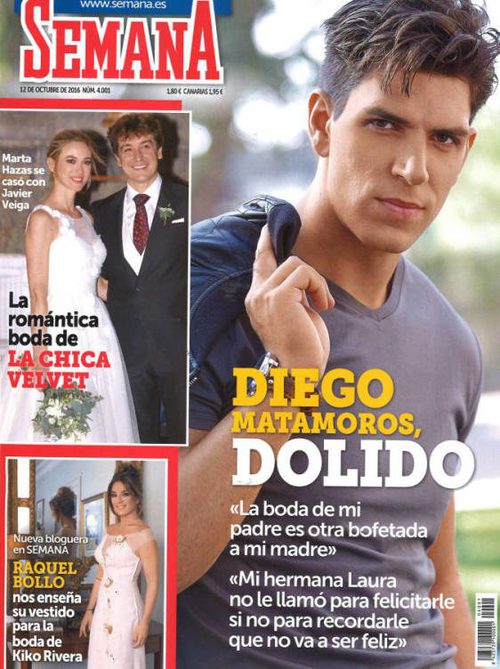 Diego Matamoros saca su dolor en Semana