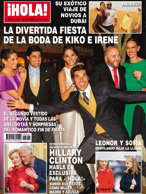 ¡Hola! muestra la divertida fiesta de la boda de Kiko Rivera e Irene Rosales