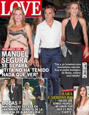 Love cuenta la separación de Manuel Segura