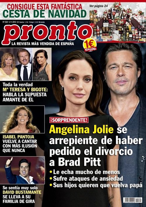 Pronto cuenta el supuesto arrepentimiento de Angelina Jolie