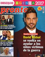 David Bisbal, protagonista de la portada de Pronto por su solidaridad