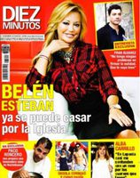 Belén Esteban protagoniza la portada de Diez Minutos confirmando que por fin podrá casarse con Miguel