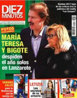 María Teresa Campos y Bigote Arrocet despiden el año en Lanzarote