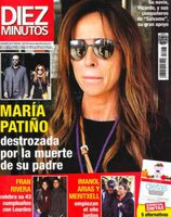 El dolor de María Patiño por la muerte de su padre en Diez Minutos
