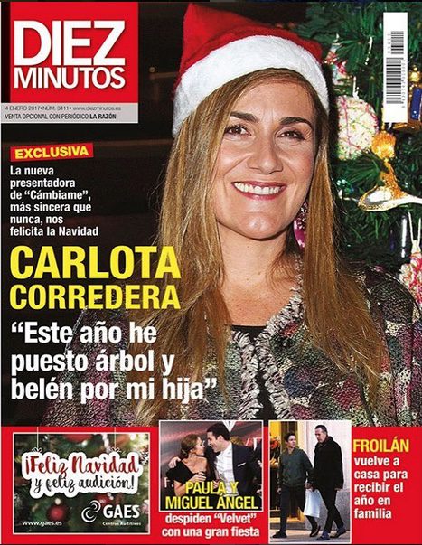 Carlota Corredera repasa su 2016 en Diez Minutos