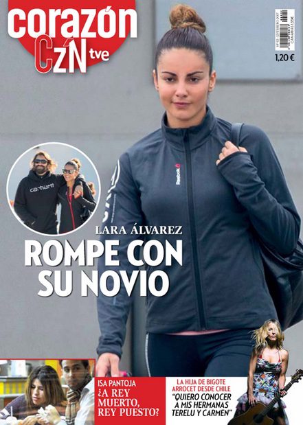 Corazón desvela que Lara Álvarez ha roto con su novio