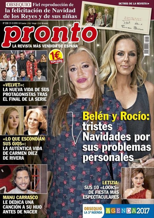 Pronto cuenta cómo serán las Navidades más tristes de Belén Esteban y Rociíto