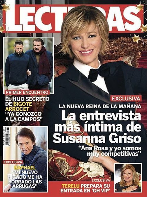 Susanna Griso se sincera más que nunca en Lecturas