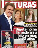 La madre del hijo secreto de Bigote Arrocet en la portada de Lecturas