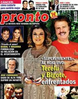 Terelu y Bigote, enfrentados en Pronto