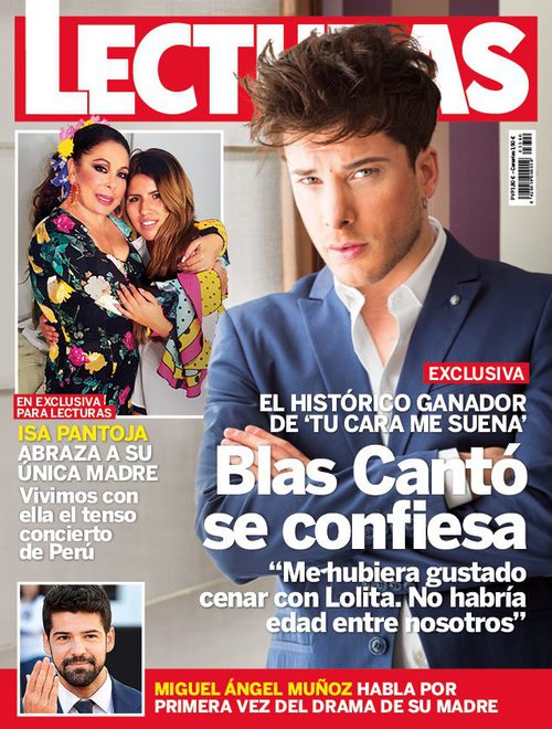 Blas Cantó se confiesa en Lecturas