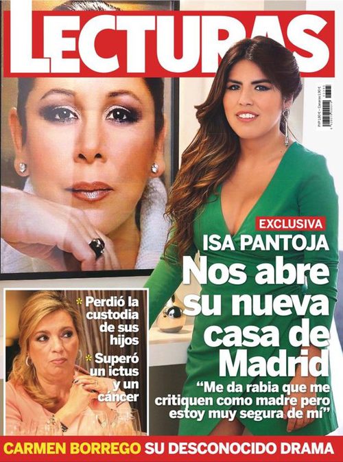 Chabelita abre las puertas de su casa en Madrid a la revista Lecturas