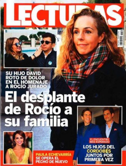 El desplante de Rocío Carrasco a su familia en la revista Lecturas