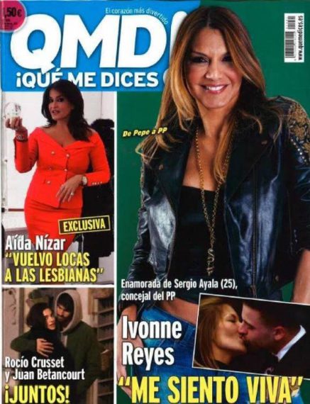 Ivonne Reyes y su nuevo amor en la portada de QMD!